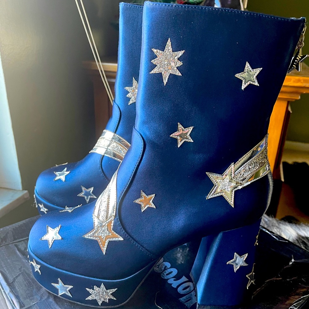 Dolls Kills Horoscopez Stardust Platform Boot 11